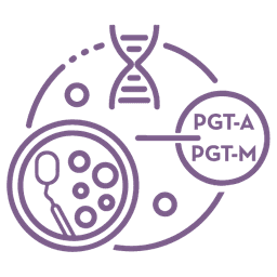 Preimplantation Genetic Testing Icon